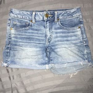 American Eagle Midi Jean shorts